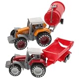 Tractor de juguete para : este camión de juguete está especialmente diseñado para su hijo, es educativo y divertido, tractor para