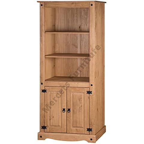 Mercers Furniture 2 Door Pine Bookcase Cover