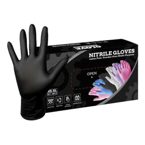 Guantes desechables plást para tinte de peluquería y preparación de alimentos, 100 unidades 7