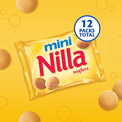 Nilla PDK_00000068323 Wafers Mini Cookies, Vanilla Wafers, 12 Snack Packs thumb #1