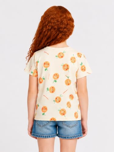Image of LittleSpring Kids Short Sleeve Graphic T-Shirt 100% Cotton