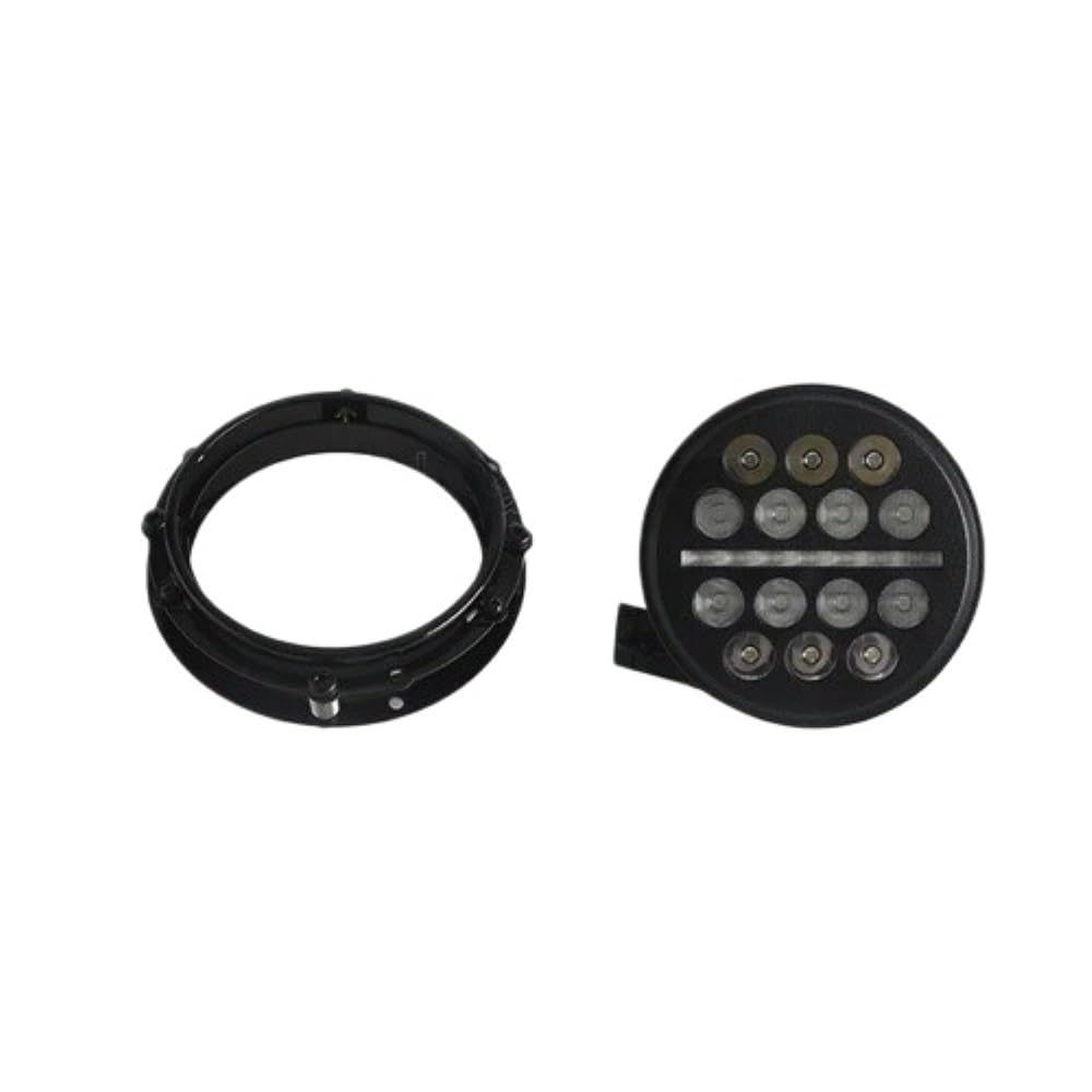 Moto Faro Anteriore Faro anteriore per motociclo rotondo a LED per Softail Low Rider ST FXLRST 117 per EI Diablo FXRST