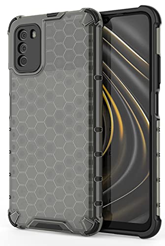 Image of Glasgow Back Case Cover Designed for Poco M3 - Black