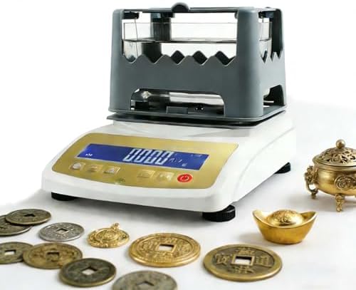 Handheld Digital Purifier for Gold & Platinum | Non-Destructive Measurement, 0.01g Precision, Built-in Battery for On-Site Use, Jewelry Testing Tool