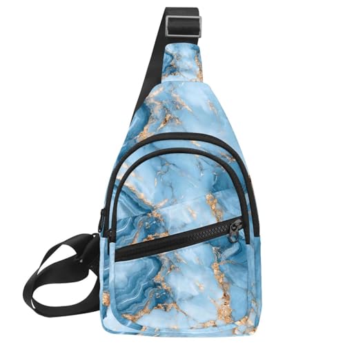Sac à dos à bandoulière Blue Marble multicolore taille unique réglable