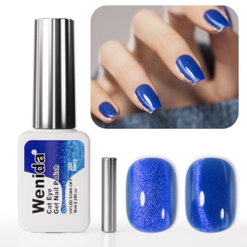 Cat Eye Gel Nail Polish efecto holográfico con magneto miniatura 1