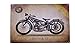 K&H Motorcycle Retro Metal Tin Sign Posters Wall Decor 12X8-Inch (BMW R32)