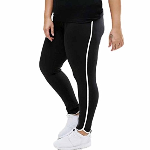OverDose leggings mujer deporte pantalones ventilados de cintura alta talla grande L-XXXL