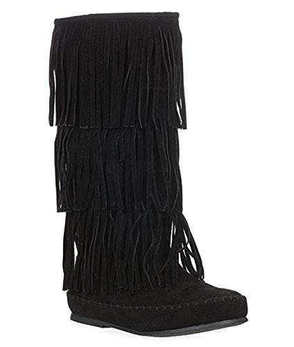 Alexis BendelWomen's Fringe Knee High Boot
