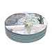 Round Glass Mirror Wedding Banquet Table Centerpieces, Smooth edges (Sets of 12) (8")