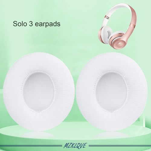 Solo 3 almohadillas de repuesto para auriculares Beats Solo 2 y Solo 3 (Blanco) miniatura 4