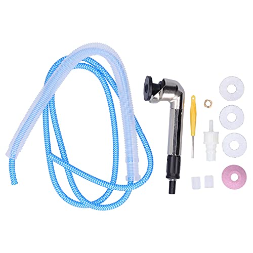 Mini máquina pulidora neumática, velocidad ajustable, herramienta de corte de codo de 90 grados, alto rendimiento para metal, madera, caucho, bricolaje, acero de aleación, 115 mm