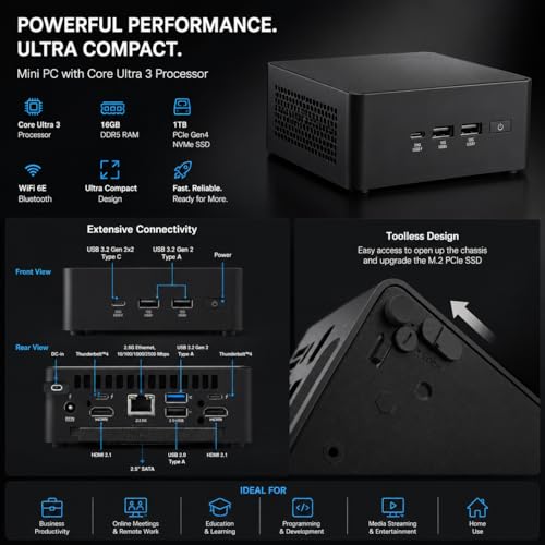 Image of Mini PC Nuc14 Pro Core Ultra 3