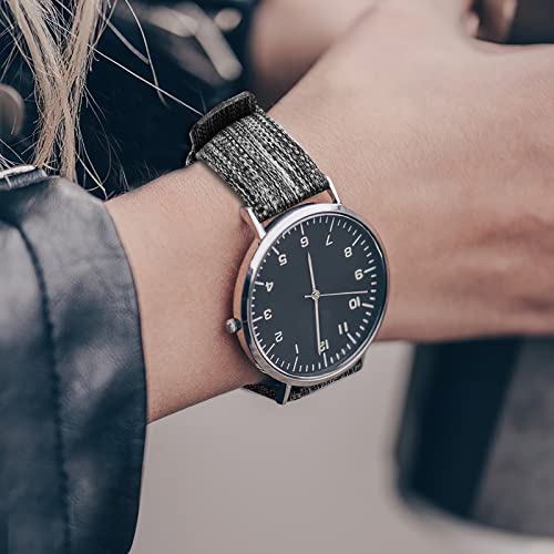 Tiesome Canvas Watch Bands, Quick Release Watch Strap, Military Fabric Replacement Bands For Men Women, Choice Of 18Mm 20Mm 22Mm, Fit For Heavy Duty Wearing (20Mm) #TOP4