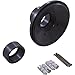 AquaStar RND105 2" Socket 6" Diameter 2.375" HS Wall Fitting - Dark Gray