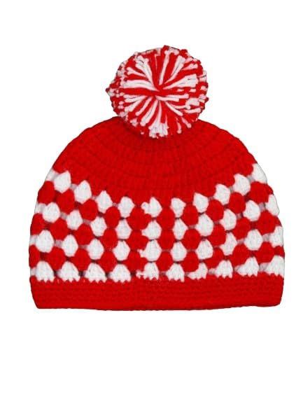 Image of Handmade Woolen Cap for Kids