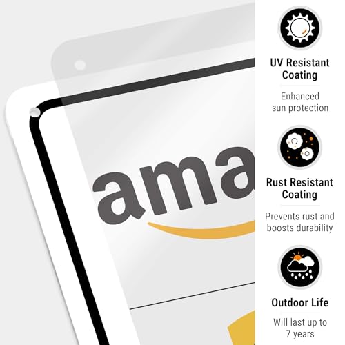 Image of Custom Package Delivery Sign, Delivery Instructions, 10x14 Inches, Rust Free .040 Aluminum, Fade Resistant, Made in USA by Sigo Signs