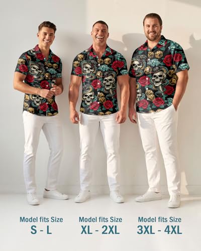 Image of 99TIMORO Fathers Movie Hawaiian Shirt for Men, Characters Button Down Short Sleeve Top, Summer Beach Gifts