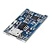 HiLetgo 10pcs 5V 1A 18650 Lithium Battery Charging Board TP4056 Lithium Battery Charging Board Micro USB Charge Module with Protect