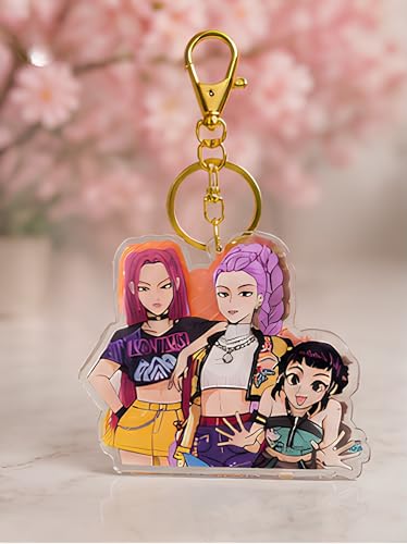 Image of Cute 3D Keychain | Keyring & Quirky Bag Charm | Hard Silicone, Unbreakable | Travel Essential | Kids Friendly | Strap & Bag Hook