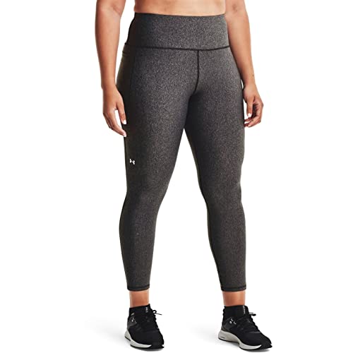 Image of Under Armour Womens HeatGear Armour High Waisted Pocketed No-Slip Leggings
