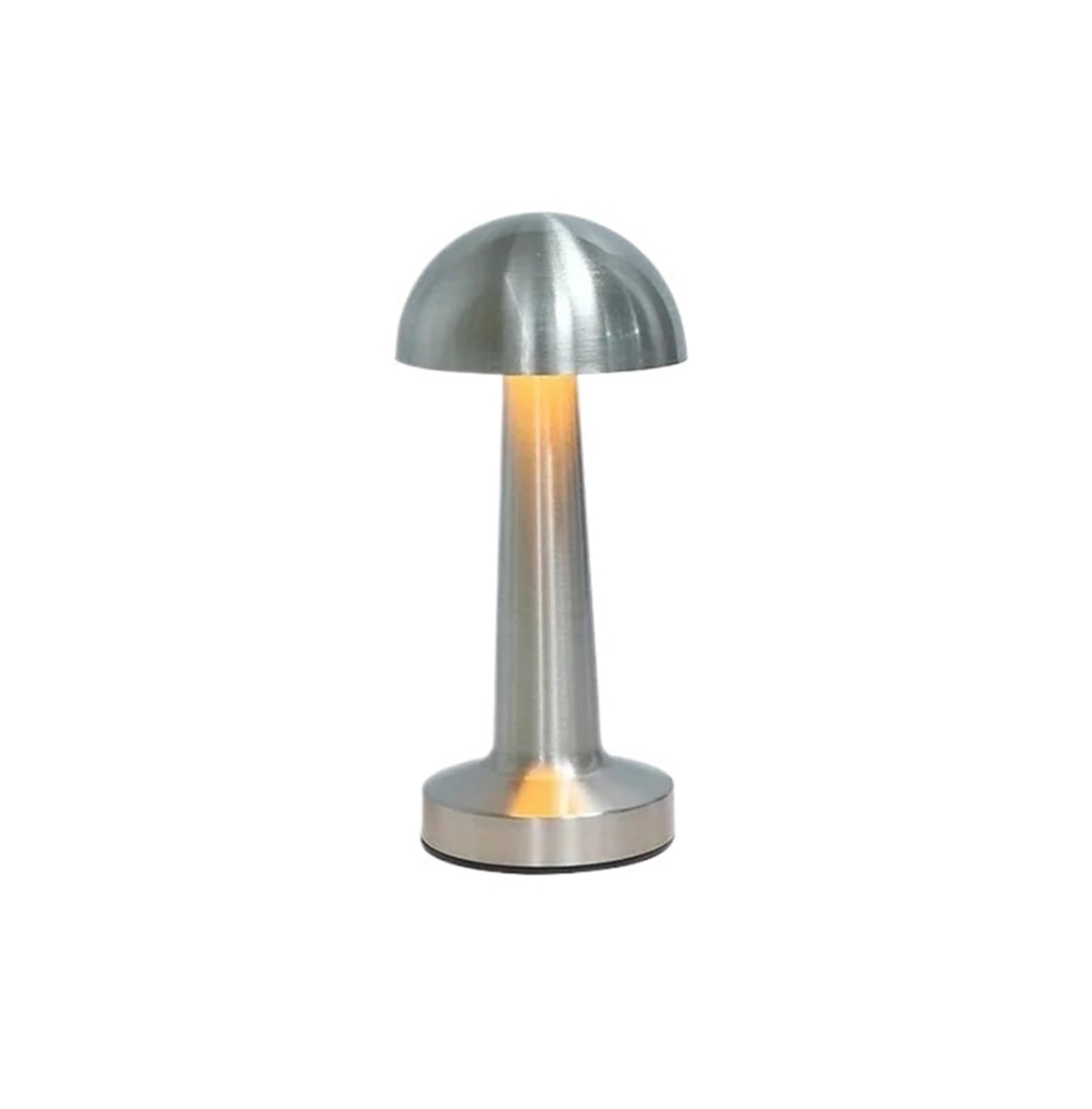 CKAFZMYJQBT Retro LED Table Lamp Mushroom USB Rechargeable Night Light Rechargeable Desk Lamp Stepless Dimming 3 Colors Bedside Lamp Hotel