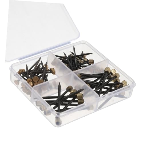 Image of 1Set Picture Hanging Nails Kit Elegant Decorative Nails for Frames Lightweight and Easy to Use for Office and Home Decor Picture Hanging Hardware