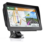 GPS Navigator for Car2025 Latest 7-inch HD Touch Screen Voice Turn Alert Speed Limit Red Light Alert Truck Car GPS Navigation with pre-Installed North American maps and Free Lifetime Updates.