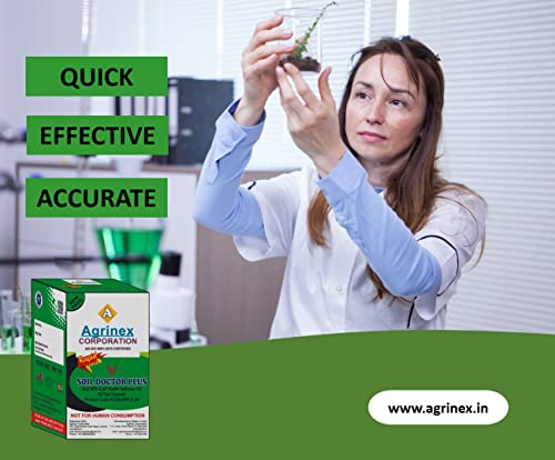 Soil Health Indicator Testing Kit/NPK Soil Testing Kit/Garden Testing Kit/Soil Tester/Fertilizer Recommender Nitrogen-Phosphorous - Potassium - PH Testing Kit (40 Capsules)