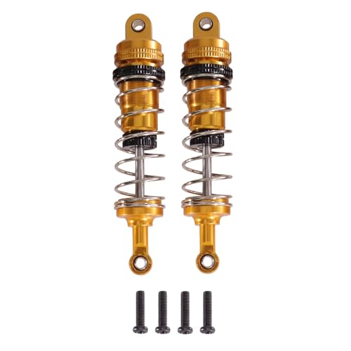 Accessoires de voiture RC amortisseur en métal usiné pour WLtoys 124017