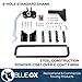 Blue Ox BXW1273 2-Point Weight Distribution Hitch for Trailers with Underslung Coupler -1200lb Tounge Weight, 6 Hole Shank for 2