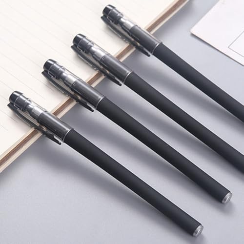 DOITOOL 20 bolígrafos gel negros punta fina miniatura 6