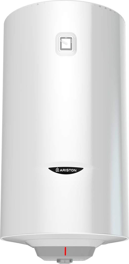 Ariston Pro1 Eco Dry Multis Elektryczny podgrzewacz wody 50 litrów Slim | Pionowy i poziomy, wielofunkcyjny opór - Inteligentny z wyświetlaczem LED