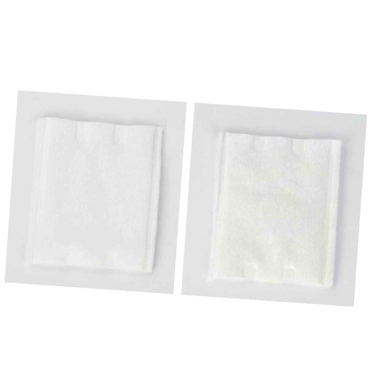 SOESFOUFU Portable Cotton Pad Set 64 Count Makeup Remover Cotton Rounds Soft Absorbent Toner Pads for Face Facial Gauze Reusable for Home Travel Random Color