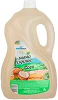 Sabão Líquido Lava Roupas Côco Para Roupas Delicadas 5 Litros