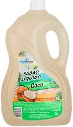 Sabão Líquido Lava Roupas Côco Para Roupas Delicadas 5 Litros