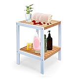 hocker mit ablagefach ❋ Als Blumenregal in Naturfarbe mit Pflanzen: Dieses Regal aus Bambus verschönert Ihr Indoor oder Outdoor mit Bunten Blüten, Grünpflanzen, Vasen , Kräuter usw.Lassen Sie sich und Ihre Familie in einer natürlichen Umgebung wohlfühlen. Eine schöne Ansicht in der Wohnung entspannt Sie und Ihre Familie nach der Arbeit