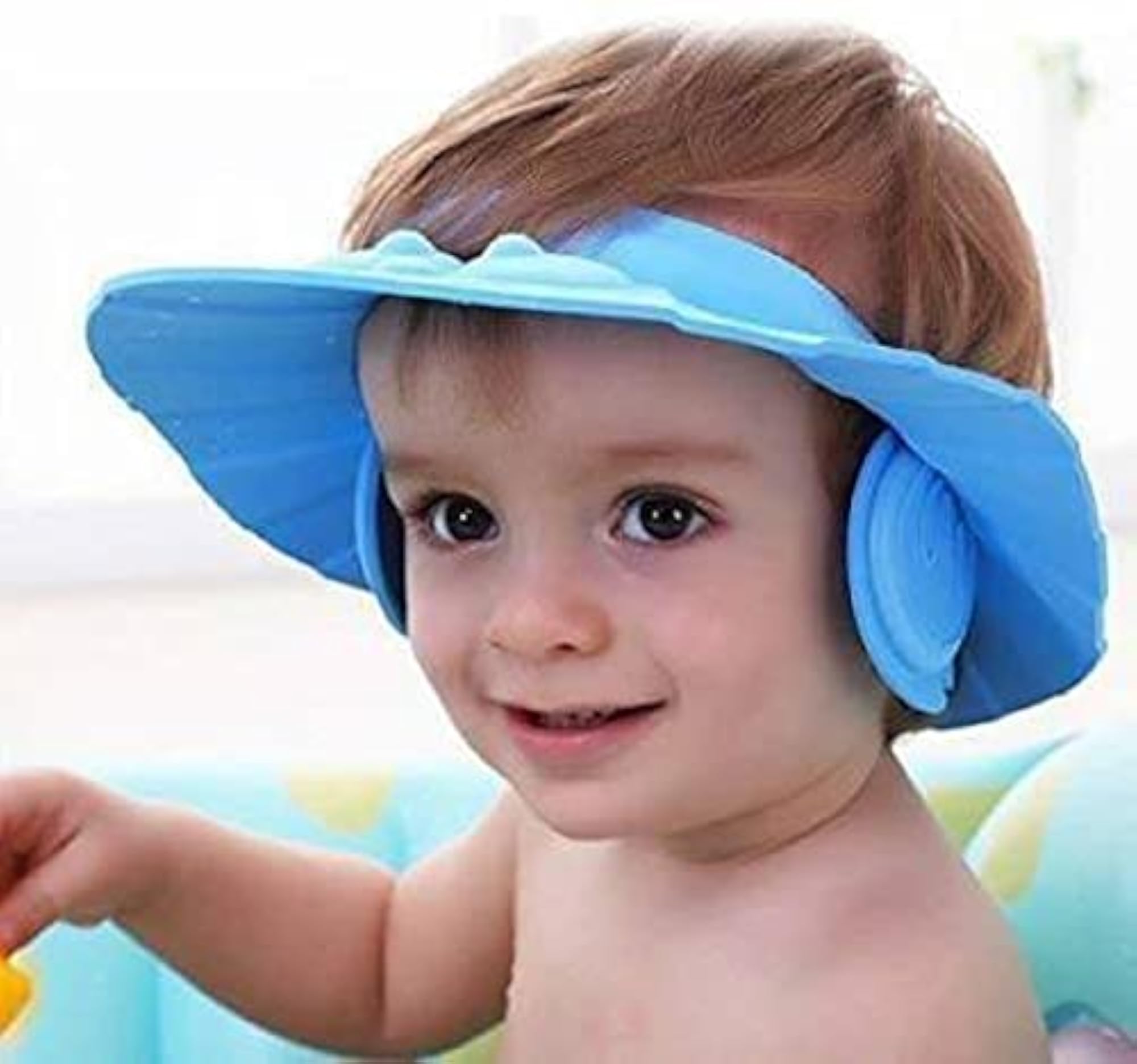 Soft Adjustable Visor Hat for Toddler Bathing