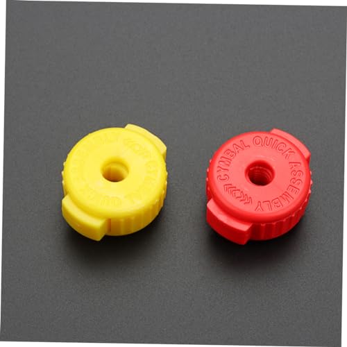 Levemolo 2 piezas tuercas desmontaje rápido para platillos miniatura 5