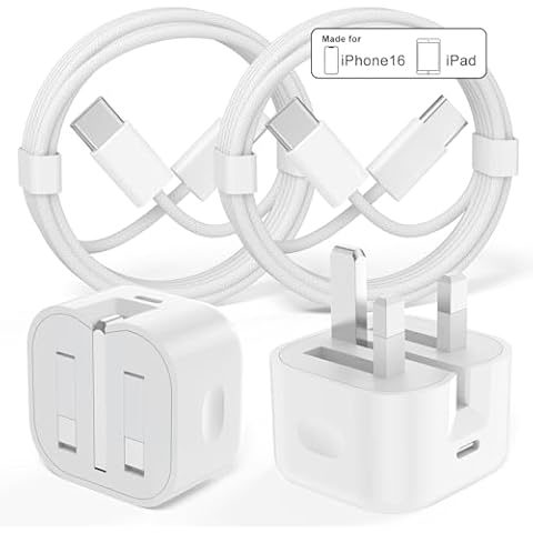 MAXZIQF 20W USB C Fast Charger with Cables Cover