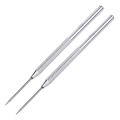 BronaGrand 2pcs Feather Wire Texture Tool for Clay Sculpting Texturing Modeling Tools