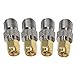 CESS SMA to F-Type Adapter Connector - SMA Male to F Female, 4 Pack