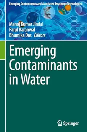 Emerging Contaminants in Water book cover