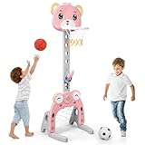 GYMAX Kids Basketball Hoop Set