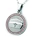 Rush Industries Nurse's Prayer Necklace with Pink Border Nurse's Pendant with 18 Inch Chain - Nurses Necklace and Gifts