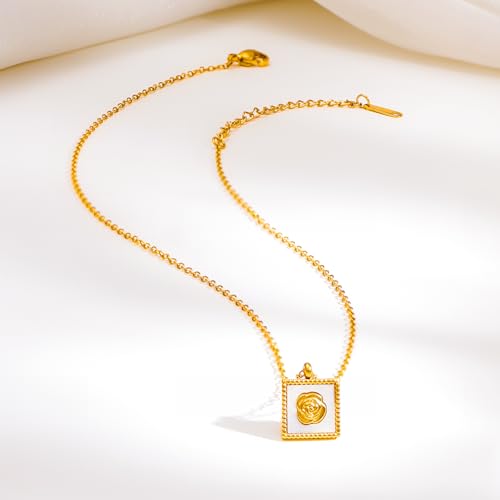 Image of Rubans Demi Fine Stainless Steel Pendant Chain Daily Gift for Women & Girls