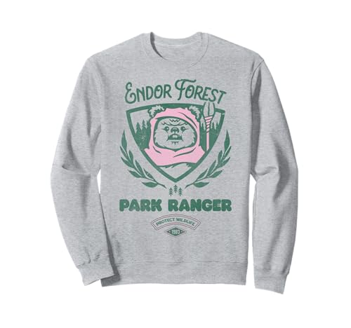 Sweatshirt Star Wars Ewok Park Ranger au style vintage et confort absolu