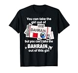 Bahrain Boarding Pass - Bahrain Girl - Bahrain T-Shirt