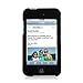 Generic New Black Rubberized Hard CASE Cover for Apple iPod Touch 2 3 2ND 3RD GEN