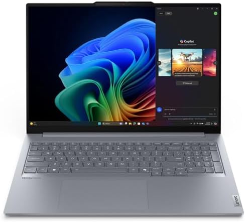 Lenovo Thinkbook 16 G7 Qoy 21Nh000Jus 16" Copilot+ Notebook Pc - Wuxga - Qualcomm Snapdragon X Plus X1P-42-100 - 16 Gb - 512 GB Ssd - English Keyboard (US) - Luna Grey - Qualcomm Chip - 1920